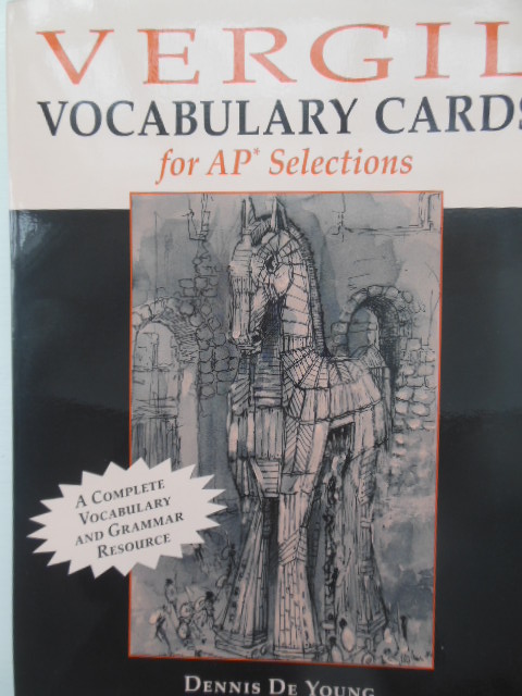 Vergil Vocabulary Cards for AP Selections