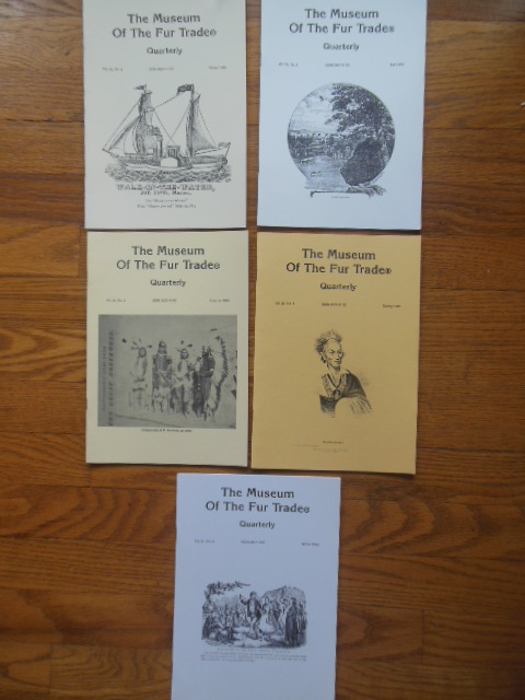 The Museum of the Fur Trade Quarterly 1996 (Full Run Vol. 32 Nos,1,2,3,4 Plus Vol. 31 No 4)