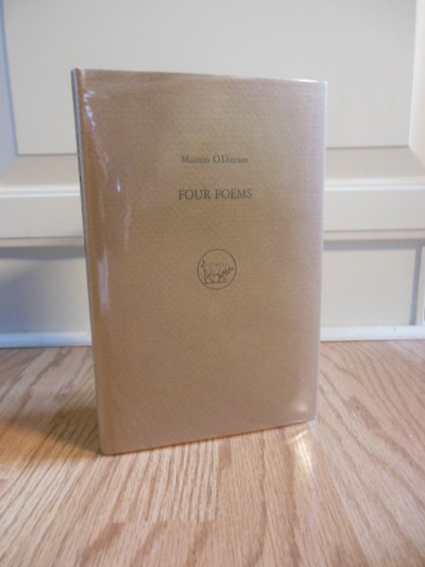 Four Poems (Martin O Direain SIGNED Limited Edition)