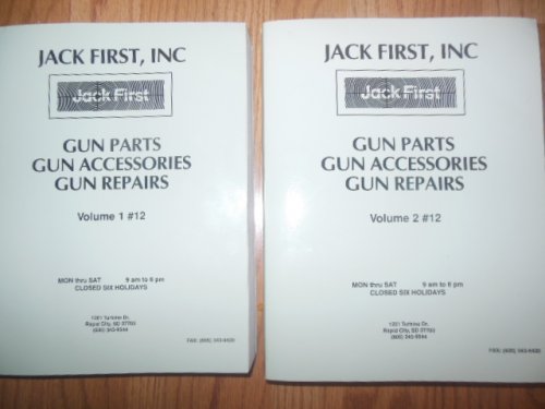 Jack First Inc. Gun Parts Gun Accessories Gun Repairs Volume 1 #12 ; Volume 2 #12