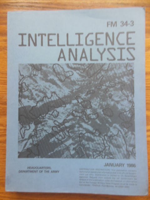 FM 34-3 Intelligence Analysis (January 1986)