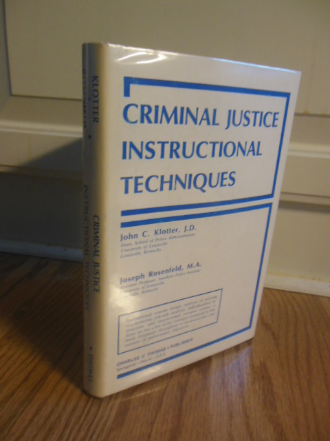 Criminal Justice Instructional Techniques