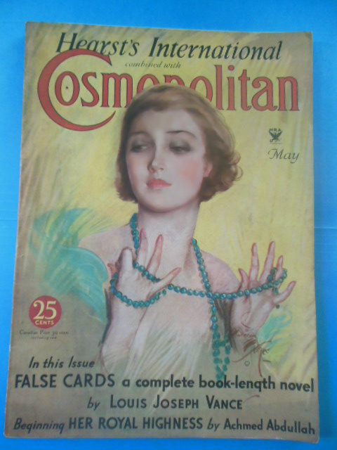 Hearst's International Combined With Cosmpolitan Magazine, May, 1934 (Harrison Fisher Cover Art)