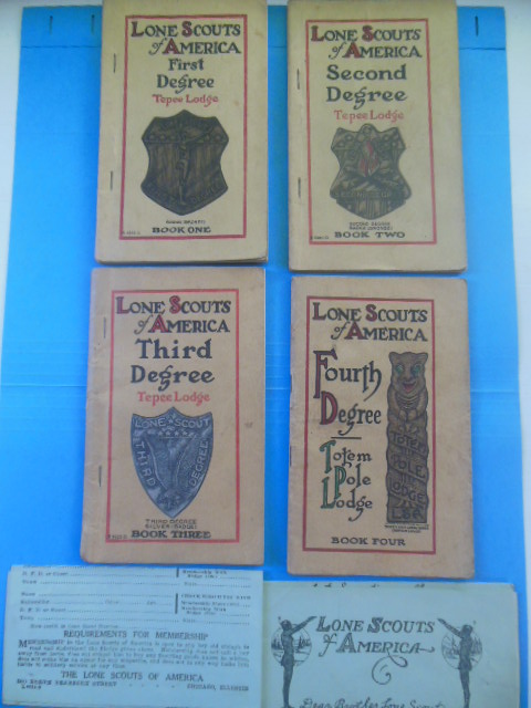 Lone Scouts of America: First Degree, Second Degree, Third Degree, Fourth Degree