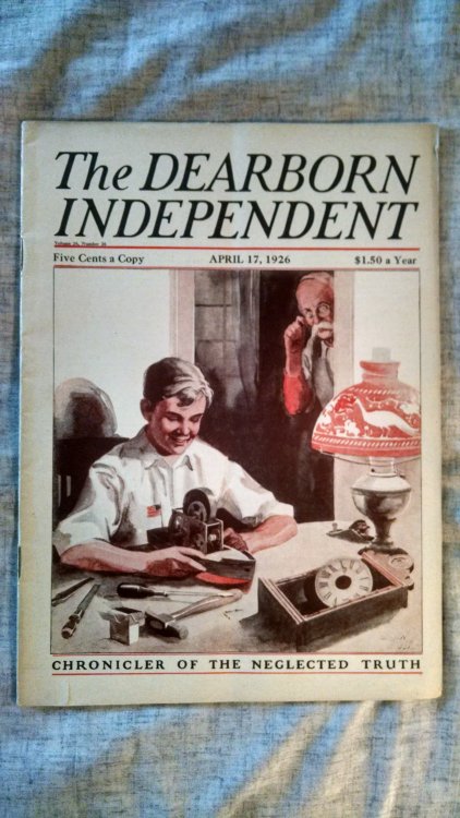 THE DEARBORN INDEPENDENT APRIL 17 1926