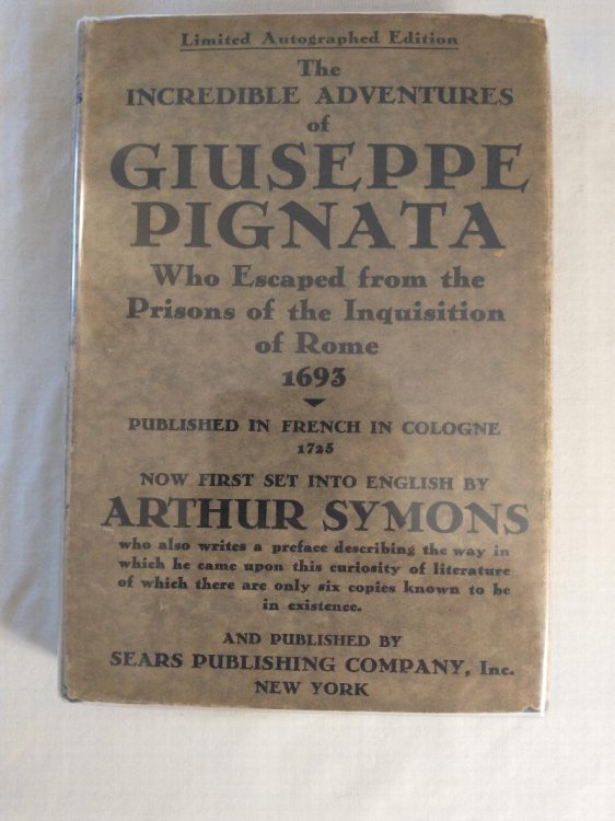 THE INCREDIBLE ADVENTURES OF GIUSEPPE PIGNATA
