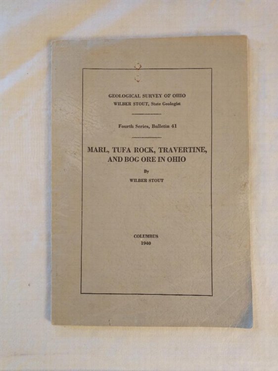 MARL , TUFA ROCK , TRAVERTINE , AND BOG ORE IN OHIO