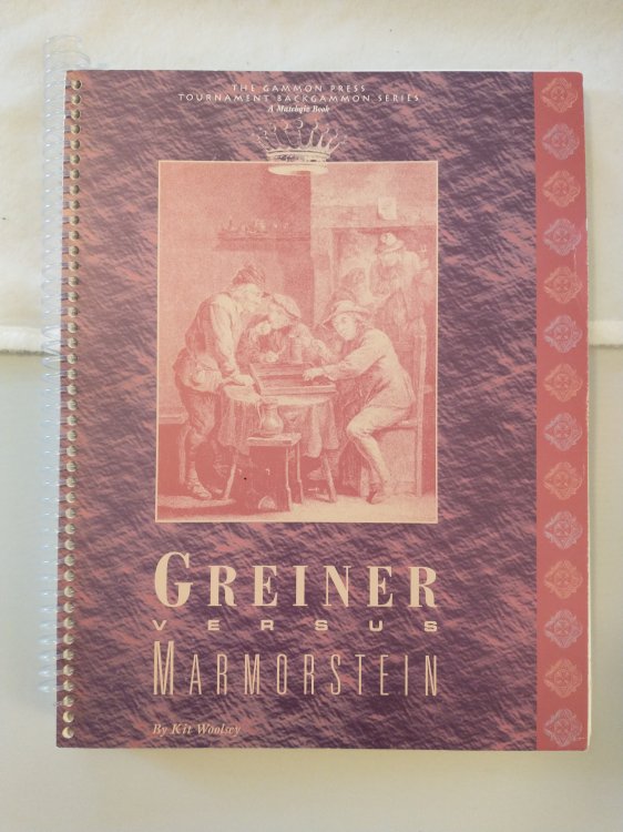 GREINER VERSUS MARMORSTEIN [ BACKGAMMON]