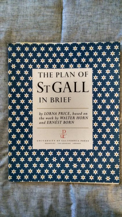 THE PLAN OF ST GALL IN BRIEF