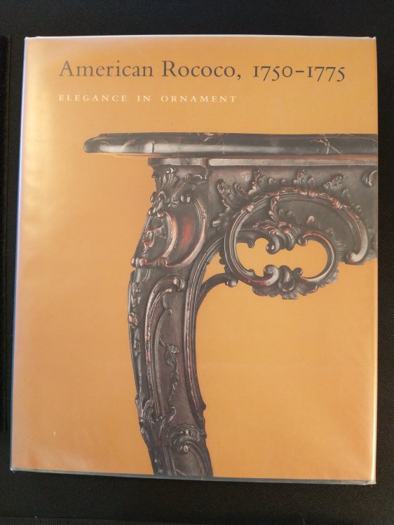 AMERCICAN ROCOCO ,1750-1775 ; ELEGANCE IN ORNAMENT