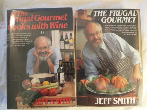 THE FRUGAL GOURMET , THE FRUGAL GOURMET COOHS WITH WINE [2 VOL IN SLIP CASE ]