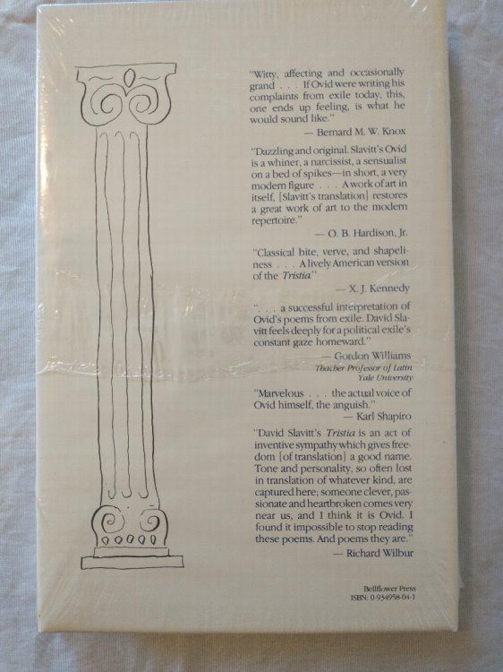 THE TRISTIA OF OVID