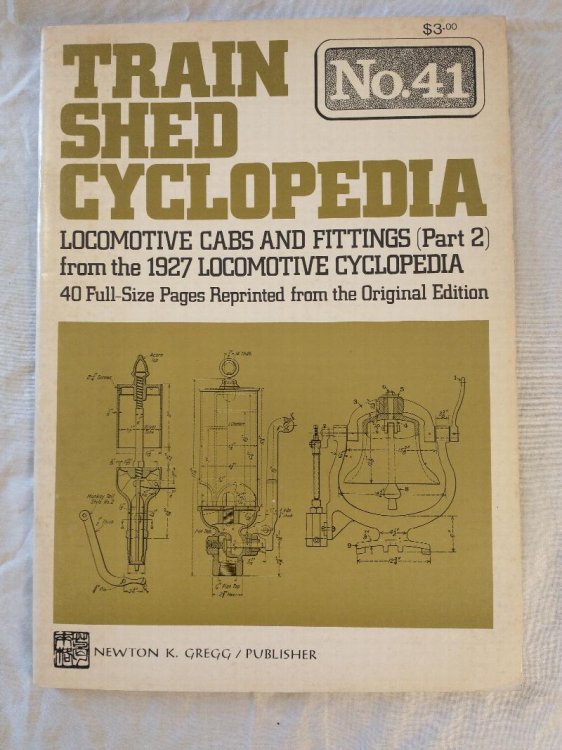 TRAIN SHED CYCLOPEDIA NO 41