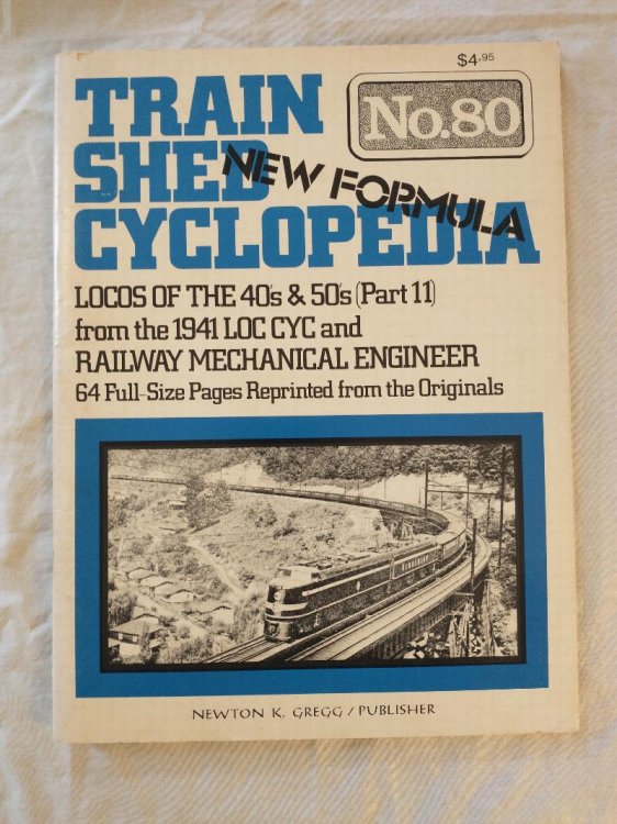 TRAIN SHED CYCLOPEDIA NO 80