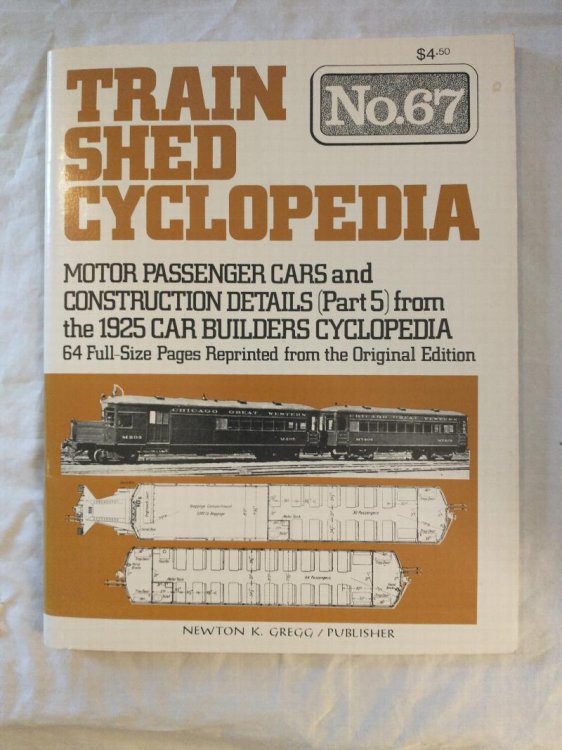 TRAIN SHED CYCLOPEDIA NO 67