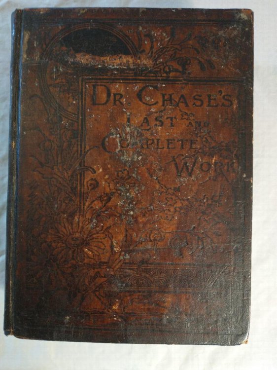 DR. CHASE'S THIRD AND LAST RECEIPT BOOK AND HOUSOLD PHYSICIAN