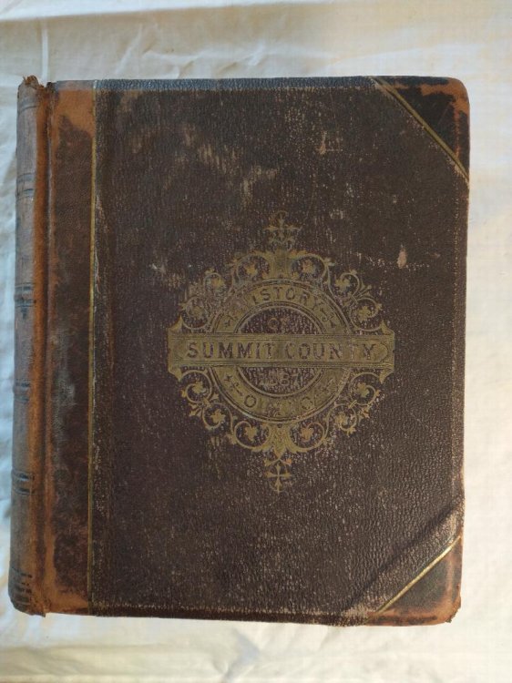 HISTORY OF SUMMIT COUNTY WITH AN OUTLINE SKETCH OF OHIO