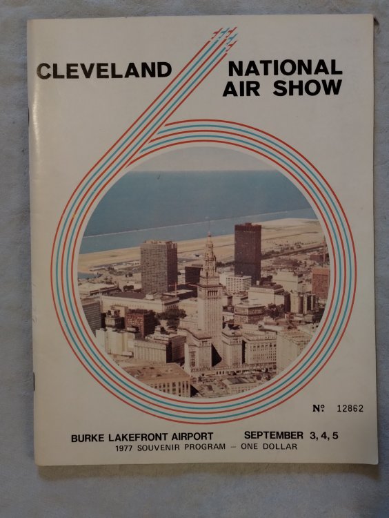 cleveland national air show 1977 souvenir program avi