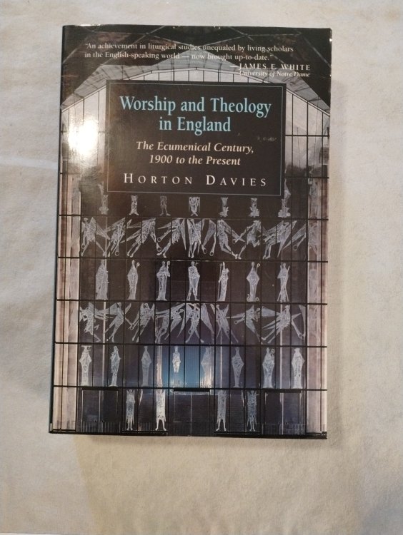 WORSHIP AND THEOLOGY IN ENGLAND REL