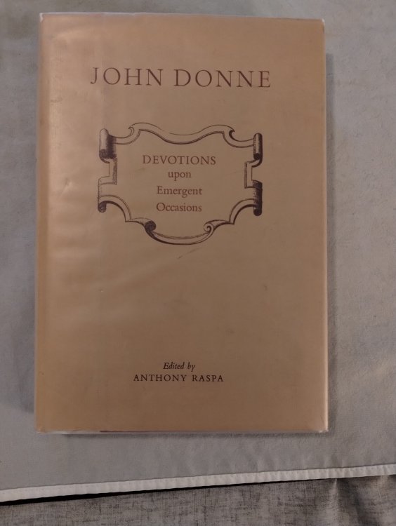 JOHN DUNNE DEVOTIONS UPON EMERGENT OCCASIONS