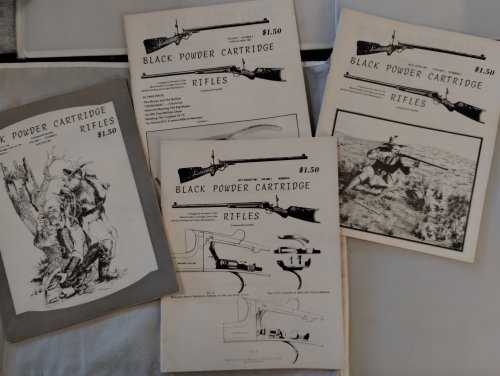 BLACK POWDER XCARTRIDGE RIFLES [ FIRST 4 ISSUES 1981 ]