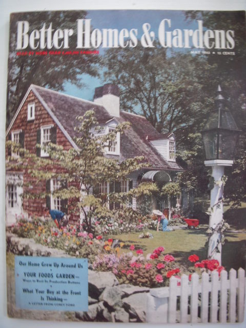 Better Homes & Gardens Magazine May 1943