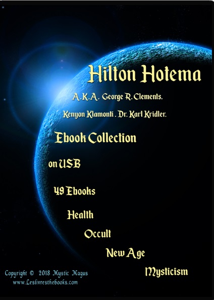 Klamonti, Hilton Hotema, K. Kridler, Book Lot 49 Occult Esoteric Mystic New Age on USB. Man's Higher Consciousness, Why Do We Age, Golden Dawn Tetragrammaton Facts of Nutrition and many more