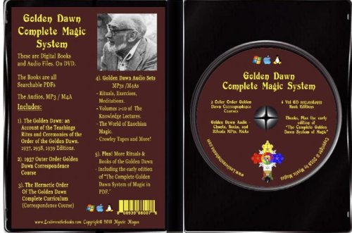 Complete Golden Dawn System Of Magic Magick Regardie Crowley Thoth Books AudioBooks DVD