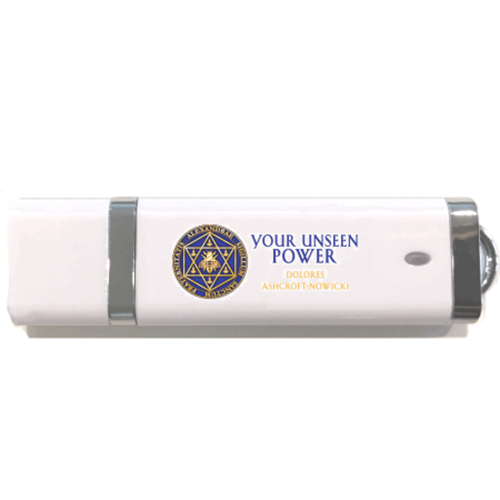 Your Unseen Power Real Training in Western Magic Audiobooks on USB Ashcroft-Nowicki Kabbalah Pathworking