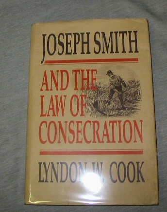 Image for JOSEPH SMITH AND THE LAW OF CONSECRATION JOSEPH SMITH AND THE LAW OF CONSECRATION