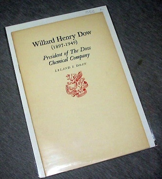Willard Henry Dow (1897-1949) - President of the Dow Chemical Company