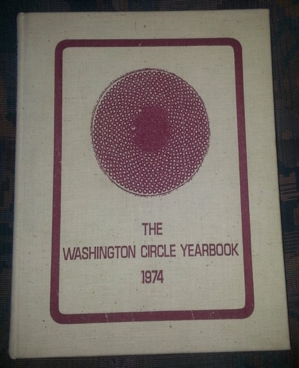 THE WASHINGTON CIRCLE YEARBOOK 1974 (George Washington University)