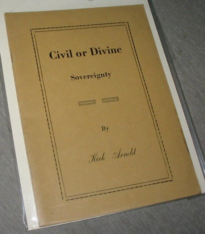 Civil or Divine - Sovereignty