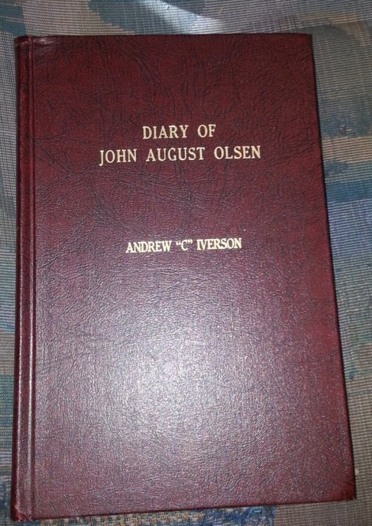 DIARY OF JOHN AUGUST OLSEN