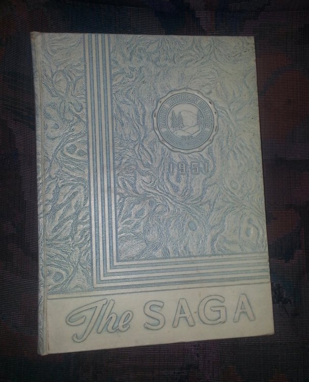 THE SAGA Yearbook -1951 - PACIFIC LUTERAN COLLEGE YEARBOOK, PARKLAND, WASHINGTON