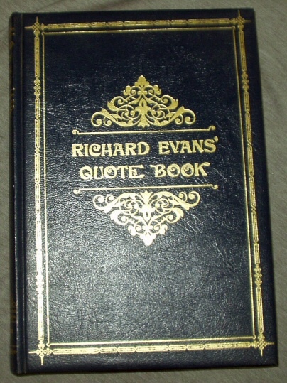 Richard Evans' Quote Book