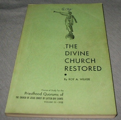 THE DIVINE CHURCH RESTORED