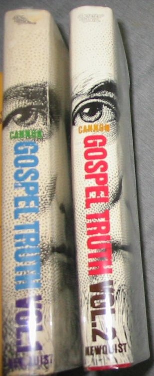 GOSPEL TRUTH - 2 VOL SET Discources and Writings of President George Q. Cannon