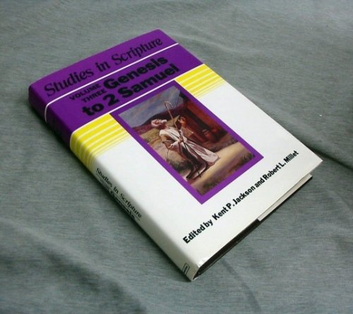 STUDIES IN SCRIPTURE - VOL. 3 - The Old Testament - Genesis to 2nd Samuel
