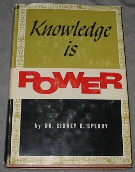 KNOWLEDGE IS POWER