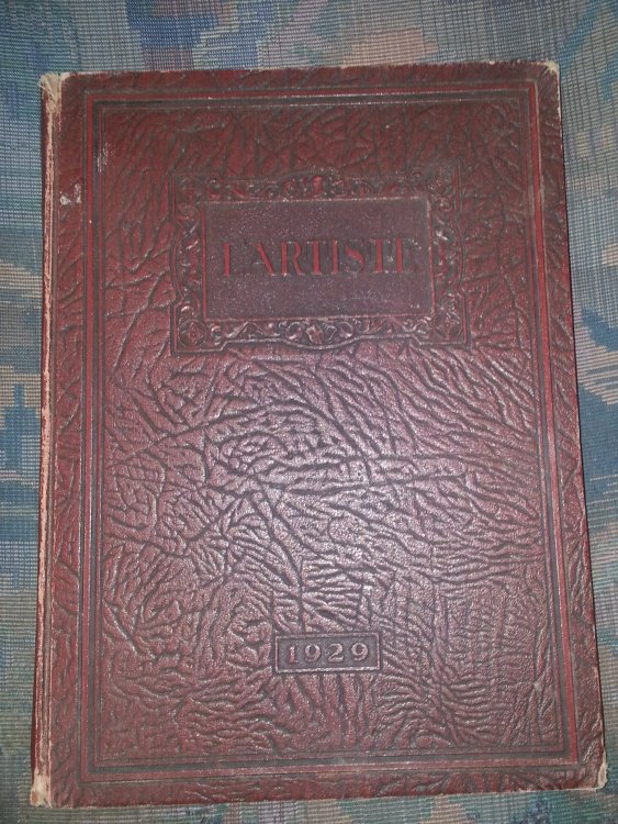 L'Artiste 1929 - Springville, Utah Highschool Yearbook