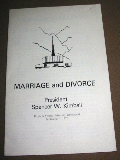 MARRIAGE AND DIVORCE