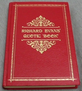 Richard Evans' Quote Book