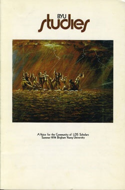 BYU STUDIES VOL. 14 NO. 4 Brigham Young University Studies