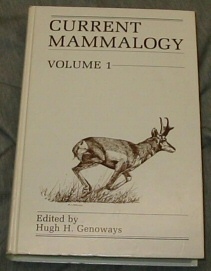 CURRENT MAMMALOGY