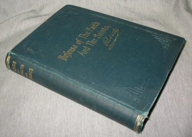 DEFENSE OF THE FAITH AND THE SAINTS - Vol 1
