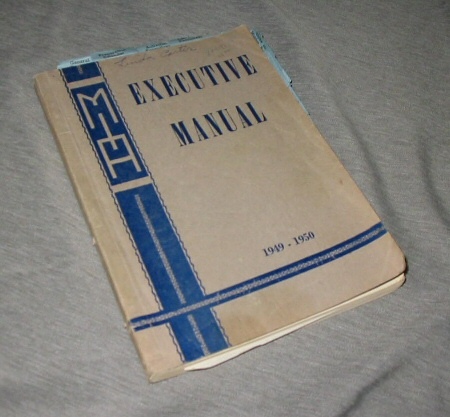 Executive Manual For Officers of the Young Men's & Young Women's Mutual Improvement Associations, 1948-1949