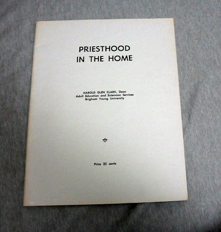 Priesthood in the Home