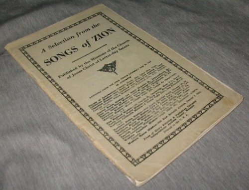 A Selection from the Songs of Zion
