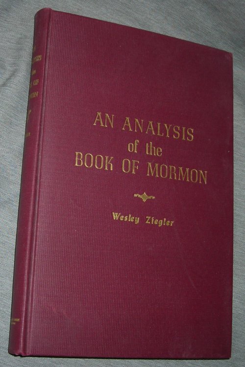 An Analysis of the Book of Mormon